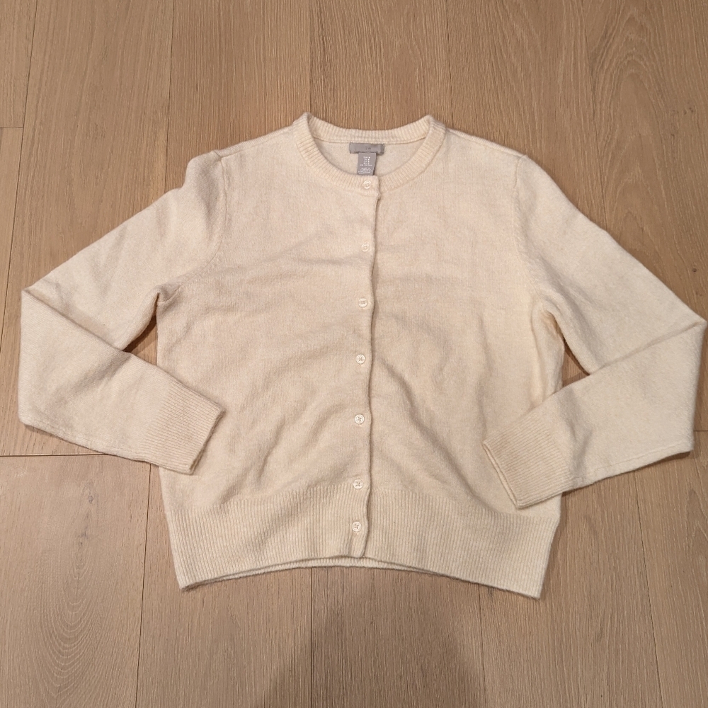 H&M Creamy Yellow Women's Cardigan